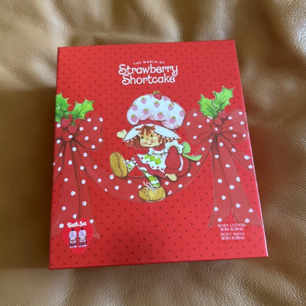 Strawberry Shortcake Bath Set